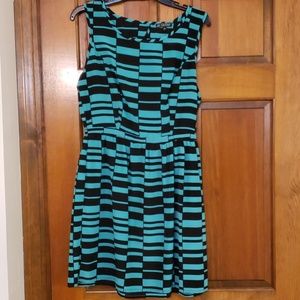 BeBop Pull-on Dress with Back Cutout Detail